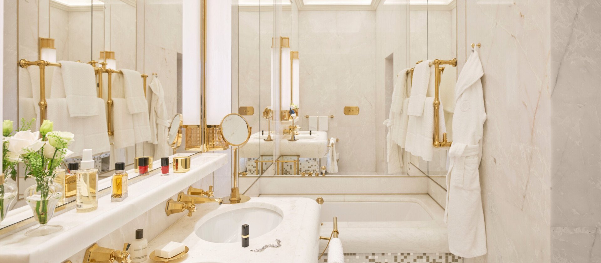 罗马marmo bianco酒店的Bagno