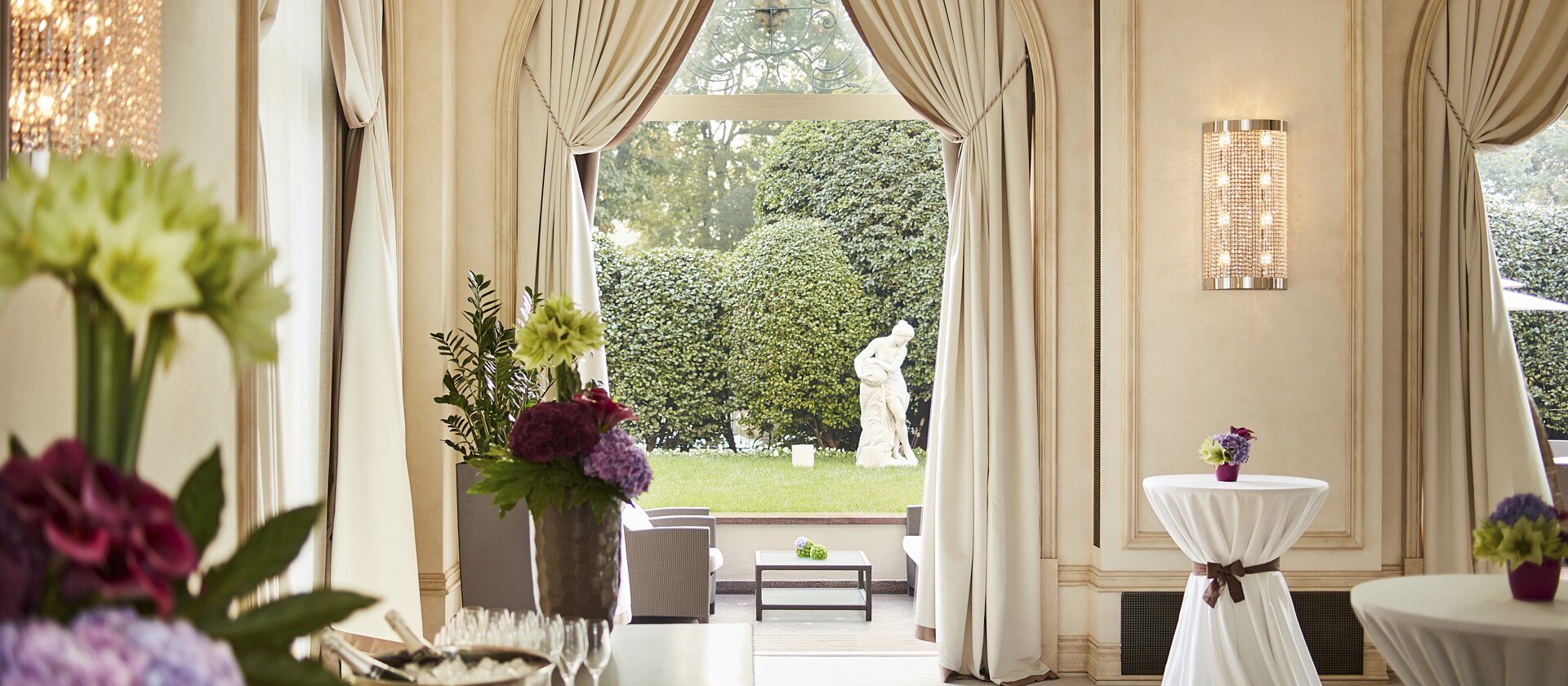 Hotel Principe di Savoia, event spaces, Veranda