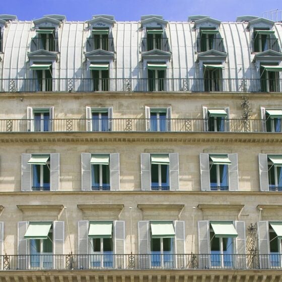 Le Meurice的外观Façade