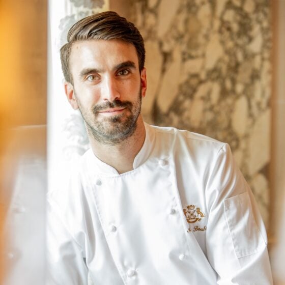 Amaury Bouhours在巴黎Le Meurice的肖像