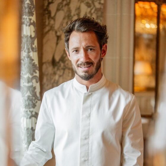 肖像Cédric Grolet在Le Meurice巴黎